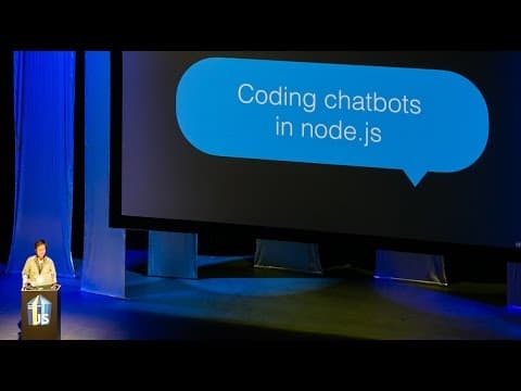 KahWee Teng: Coding Chat Bots - JSConf.Asia 2016