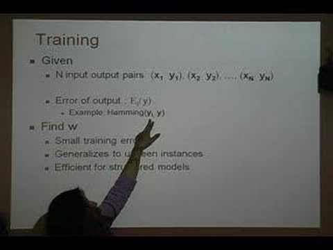 Max-margin training and inference on structured models for information extrac...