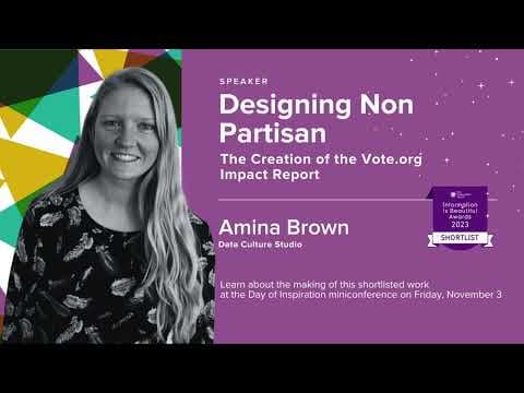 Designing Non Partisan | Amina Brown (Day of Inspiration 2023)