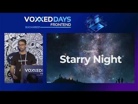 Georgios Kaleadis - Stargazing for developers: A beautiful twinkling night sky with shooting stars