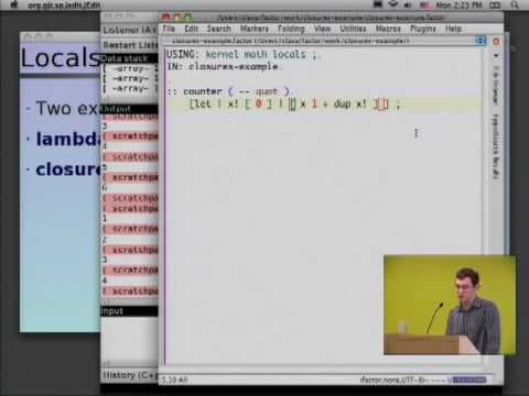 Factor: an extensible interactive language