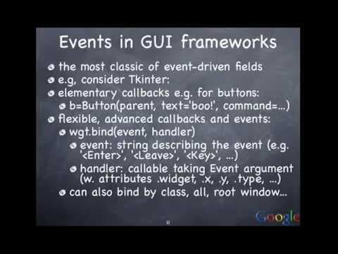 BayPIGgies Meeting - SF Bay Area Python Interest Group - Python Callbacks