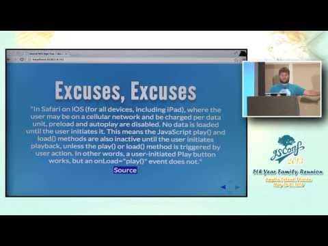 [JSConfUS 2013] Blaine Bublitz: Sound Will Age You