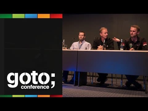 Panel: The Future of Robotics • Wouter Kuijpers, Dan North, Gregory Pelcha & Jørn Larsen • GOTO 2016