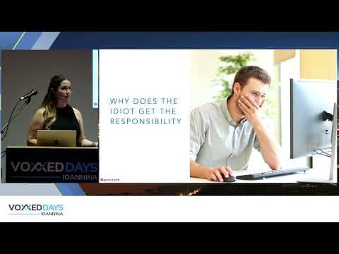 Voxxed Days Ioannina 2024 - The Visible Developer: Why You Shouldn't Blend In by Heather Downing