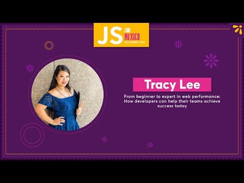 From beginner to expert in web performance  - Tracy Lee