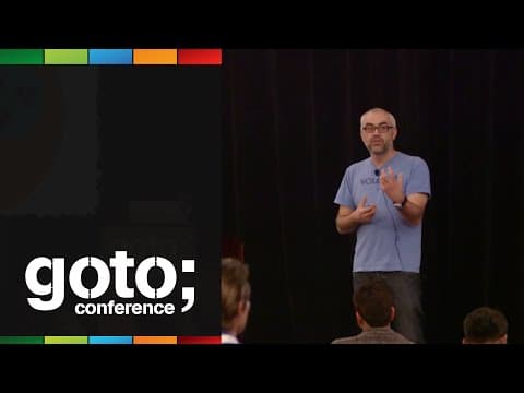 How I Finally Stopped Worrying & Learnt to Love Conway’s Law • James Lewis • GOTO 2015