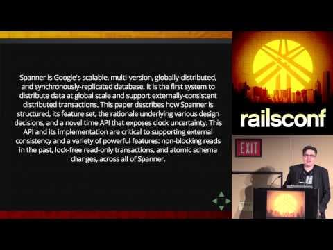 RailsConf 2014 - An Ode to 17 Databases in 33 Minutes by Toby Hede