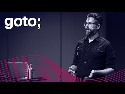Scaling up an iOS Codebase • Tjeerd In't Veen • GOTO 2019