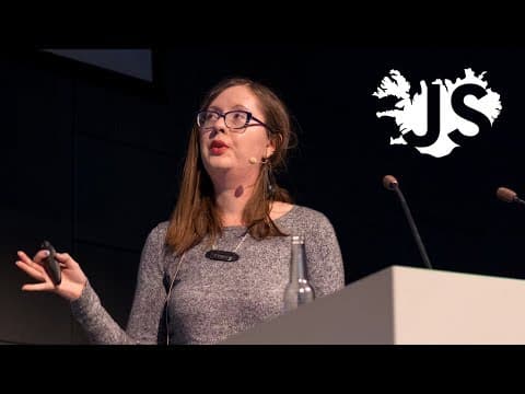Nara Kasbergen: Empathy as a Service: Supporting Mental Health in Tech | JSConf Iceland 2018