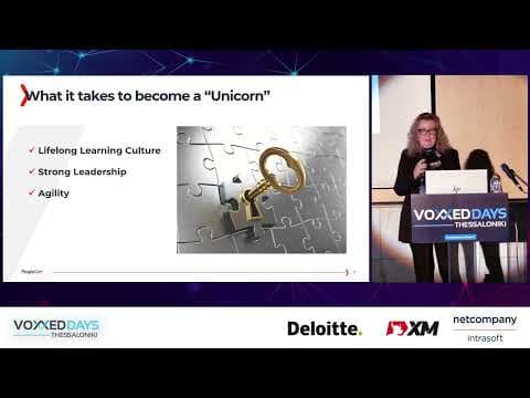 Voxxed Days Thessaloniki 2023 - "Develop" your Unicorn Career in Tech! by Dimitra Karakosta