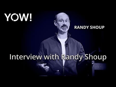 Aino Vonge Corry Interviews Randy Shoup • YOW! 2020