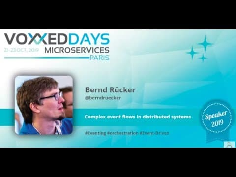 Complex event flows in distributed systems by Bernd Rücker
