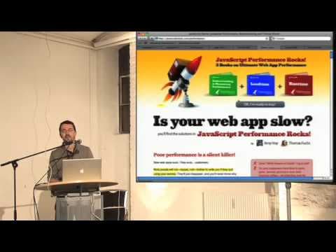 [JSConfEU 2009] Christophe Porteneuve: Aggregation with Sprockets
