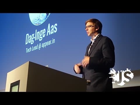 Dag-Inge Aas: User experience is everything - JSConf Iceland 2016