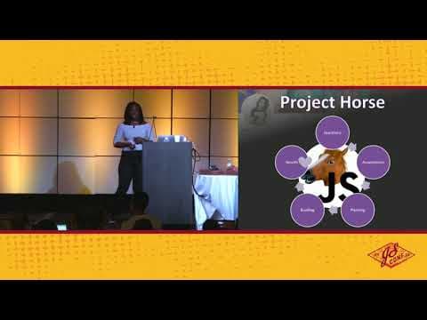 Discovering the true identity of @horse_js - Burke Holland & Jasmine Greenway - JSConf US 2018