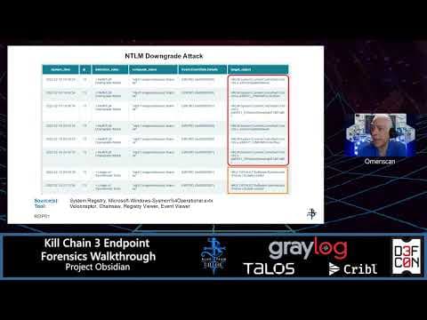 DEF CON 30 Blue Team Village - Project Obsidian -  Kill Chain 3 Endpoint Forensics Walkthrough