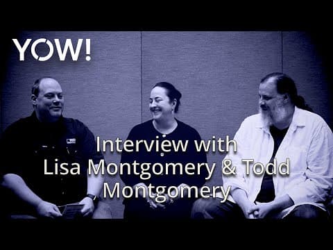 Interview with Lisa Montgomery & Todd Montgomery • YOW! 2016