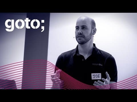 Scrum at Scale • Joe Justice • GOTO 2017