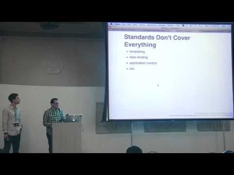 John Hann & Brian Cavalier: The future is modules not frameworks. JS modules Architecture demo.