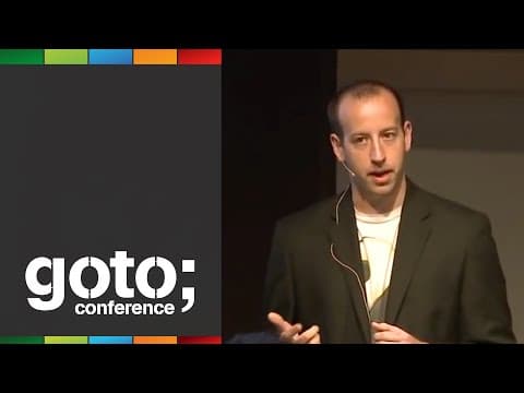 Runaway Complexity in Big Data Systems...and a Plan to Stop it • Nathan Marz • GOTO 2012