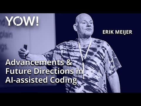 Programmer’s Apprentice Season 2: Future Directions in AI-assisted Coding • Erik Meijer • YOW! 2023