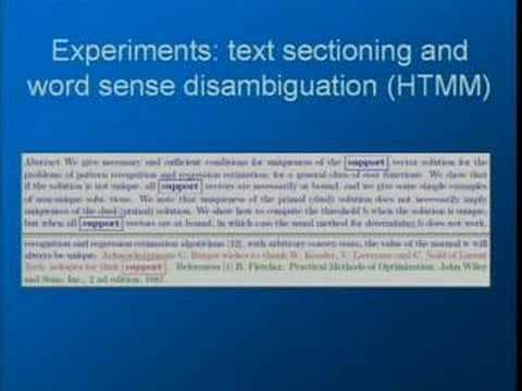Hidden Topic Markov Models