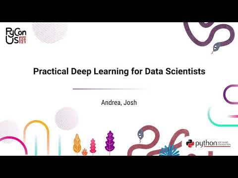 TUTORIAL / Andrea and Josh / Practical Deep Learning for Data Scientists