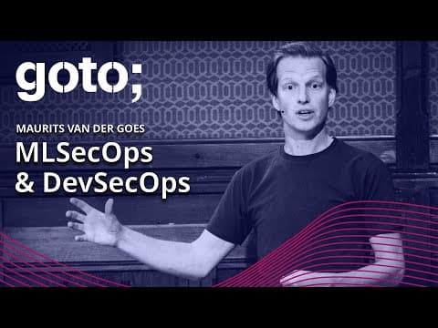 ML Security Operations at One of the Largest Brewing Companies • Maurits van der Goes • GOTO 2022