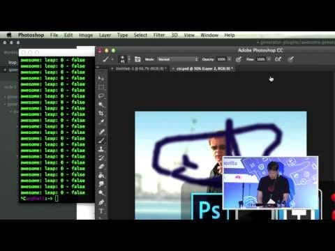 Andy Hall: Server Side Node.JS Programming With... Photoshop? - JSConf.Asia 2013