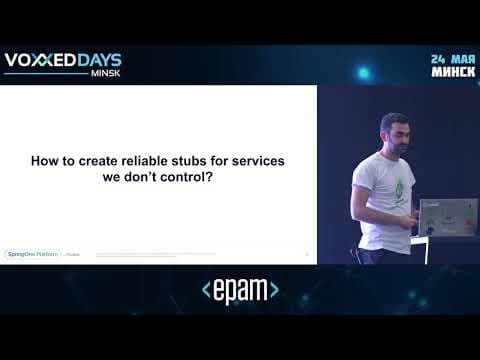 Contract Tests in the Enterprise.  Marcin Grzejszczak, Pivotal