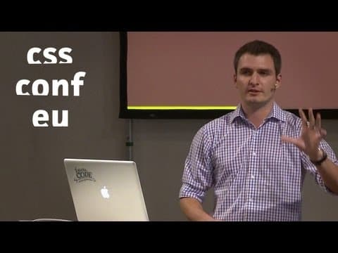 [CSSconf.eu 2013] Razvan Caliman - Cutting-edge CSS features: Gaining control of Web Design