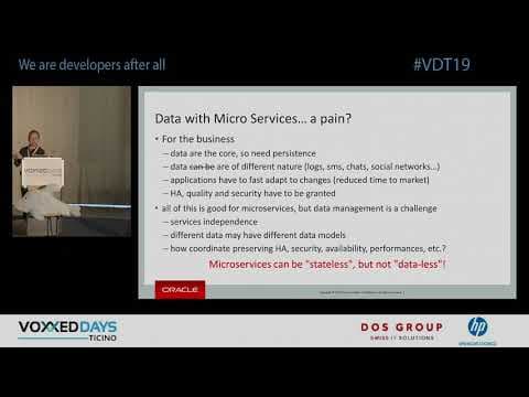[VDT19] MySQL 8.0: un database SQL+NoSQL per i micro servizi by Marco Carlessi [IT]