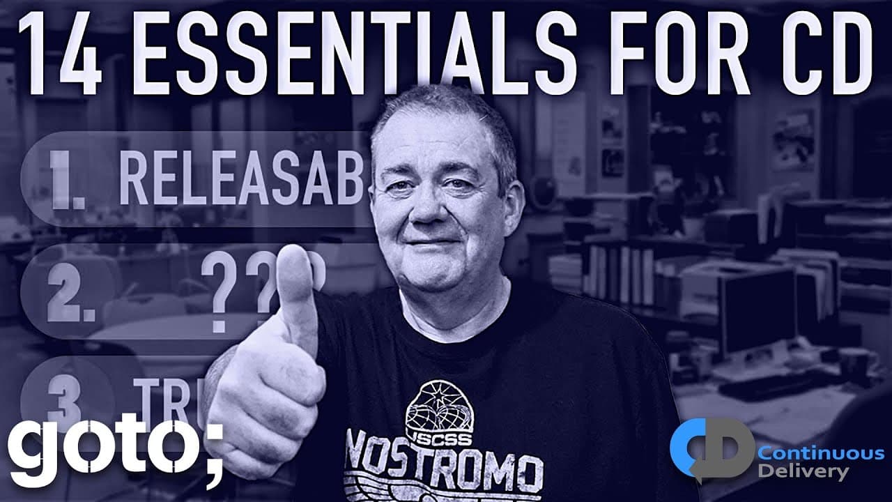 14 Step Continuous Delivery Checklist • Dave Farley • GOTO 2025